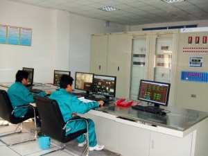 9MW余热电站中央控制室